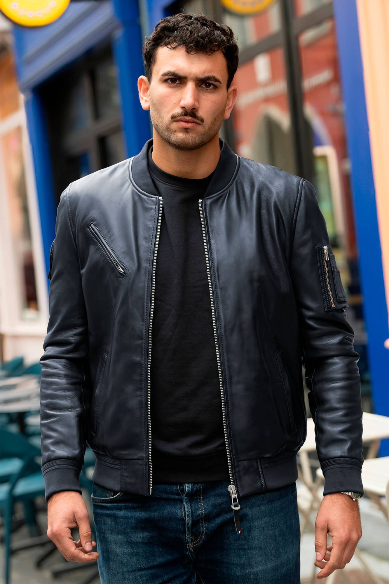 Herren Jacke Patrouille De France GUN PALOMA PAF NAVY — Ansicht 1