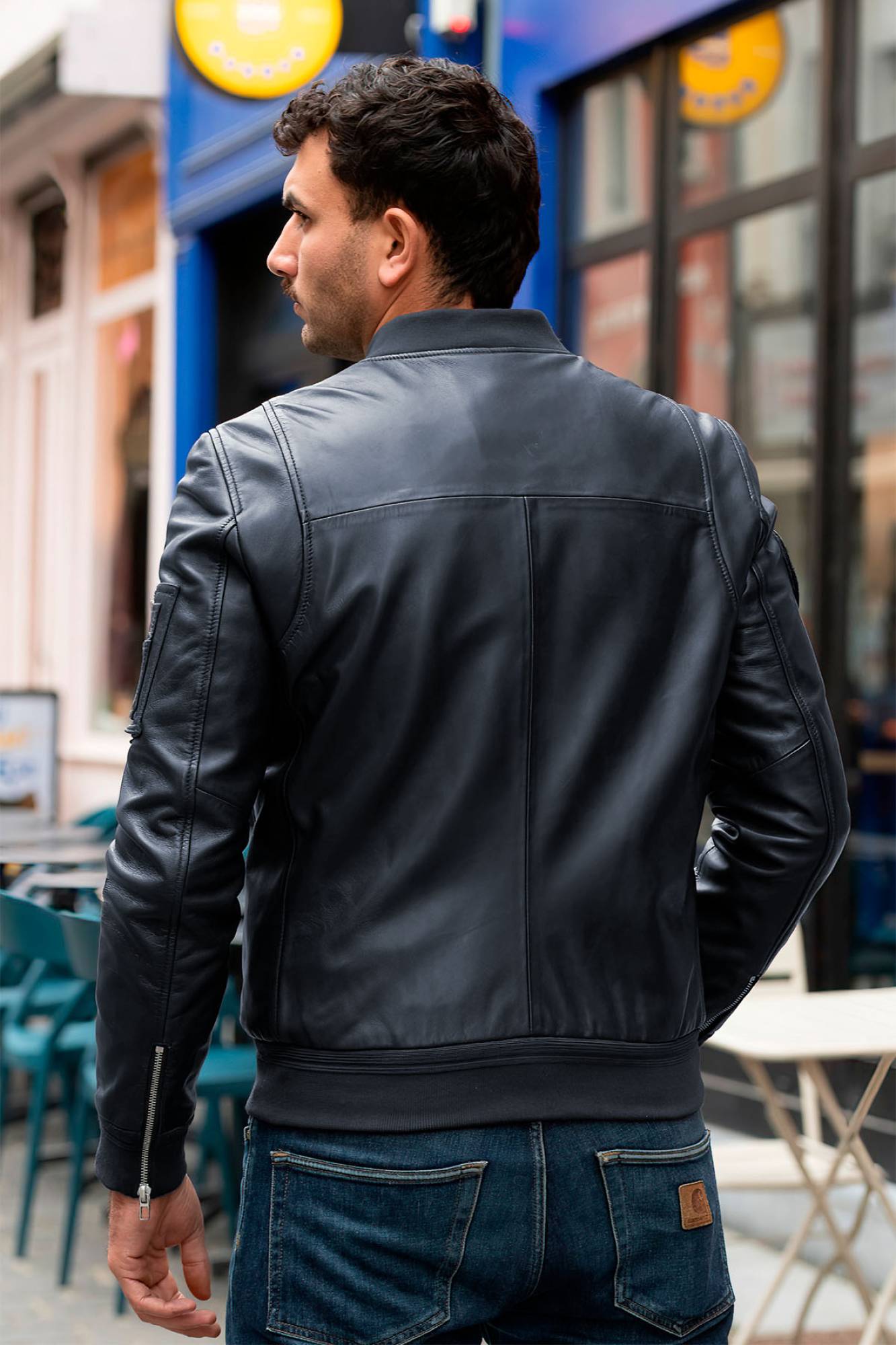 Herren Jacke Patrouille De France GUN PALOMA PAF NAVY — Ansicht 3