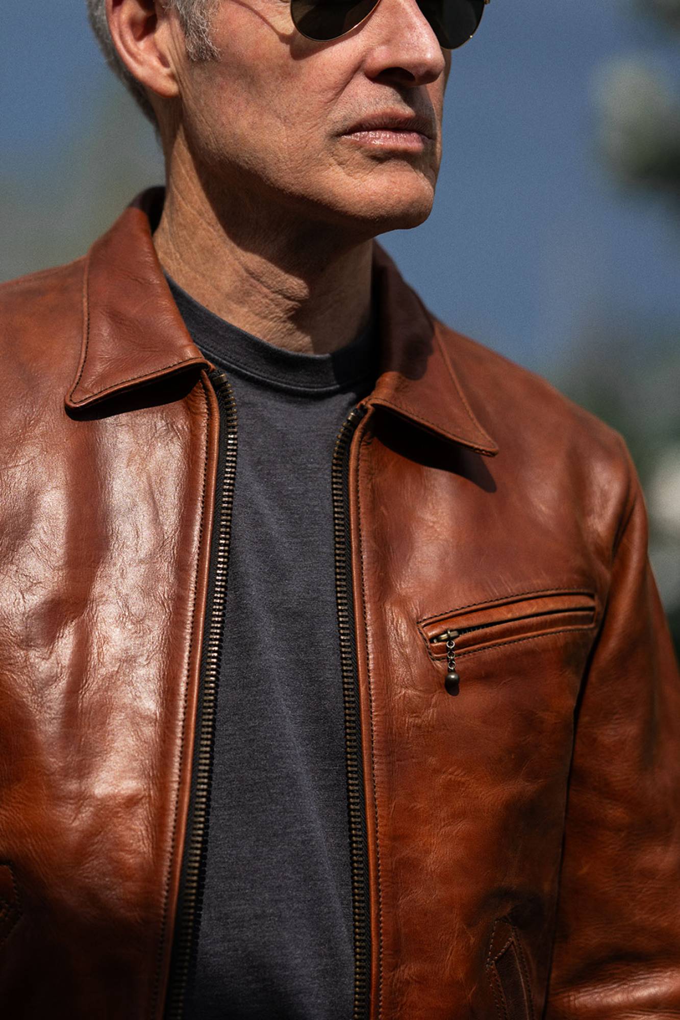 Chaqueta Hombre Master BONNEVILLE BURNT SIENNA — vista 5