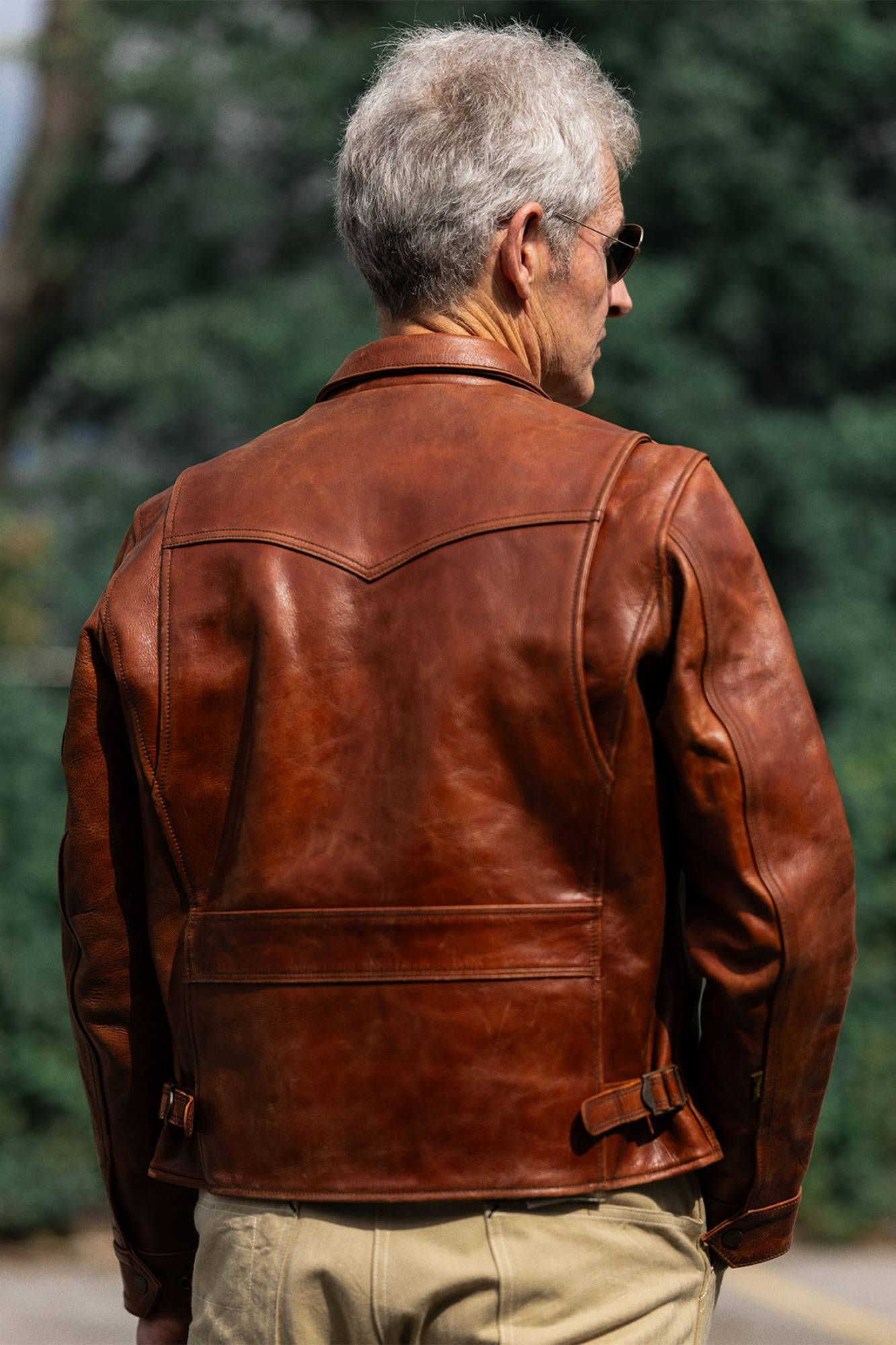 Chaqueta Hombre Master BONNEVILLE BURNT SIENNA — vista 3