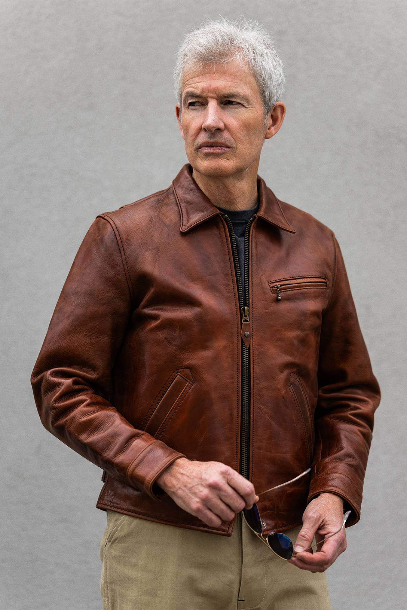 Chaqueta Hombre Master BONNEVILLE BURNT SIENNA — vista 18