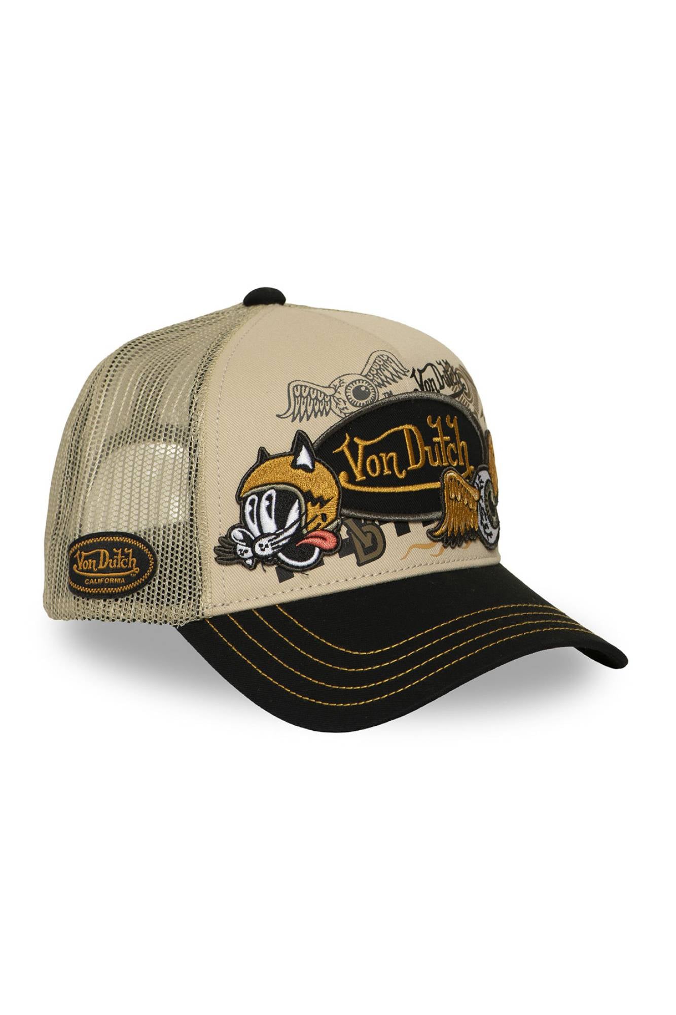  Uomo Von Dutch CASQUETTE CT PATCHES 19 — vista 3