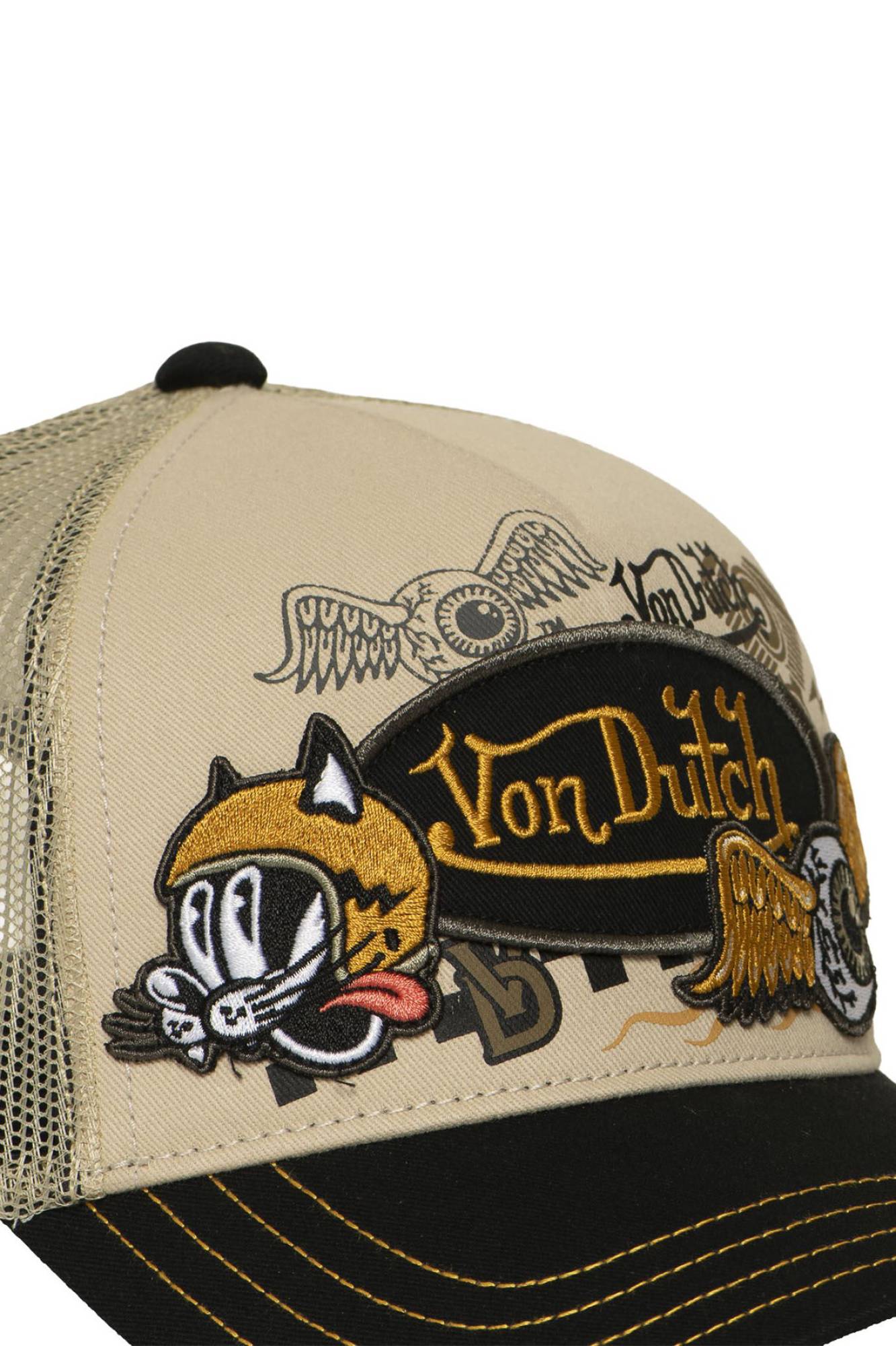  Uomo Von Dutch CASQUETTE CT PATCHES 19 — vista 6