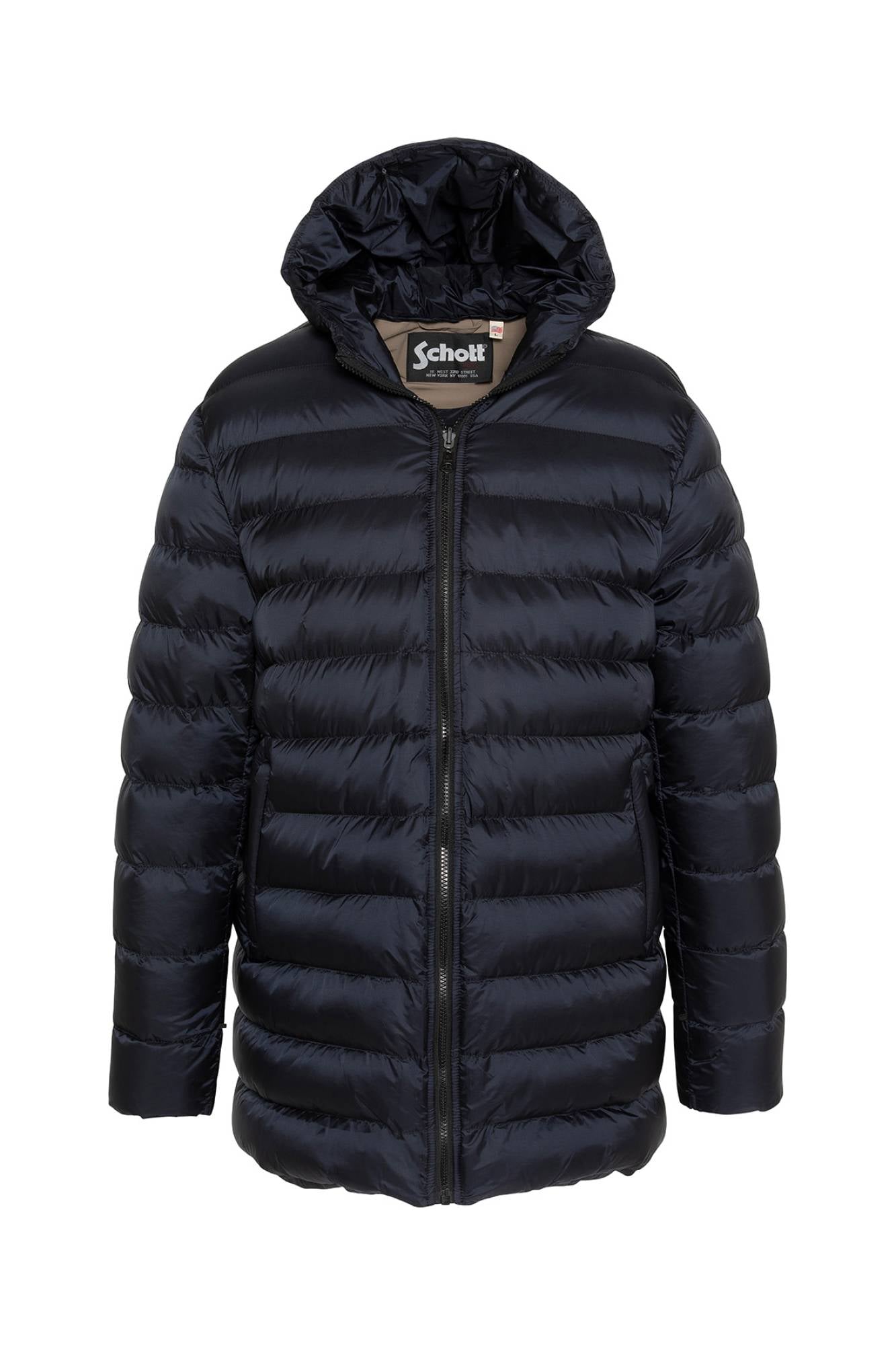 Herren Mantel Schott CANTON DARK BEIGE NAVY — Ansicht 2