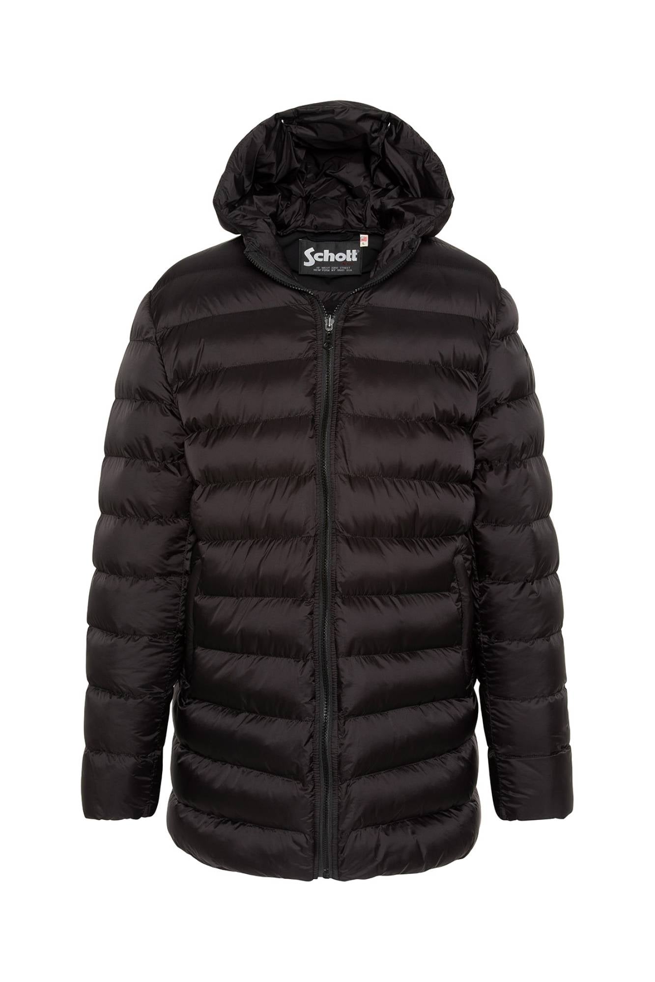 Herren Mantel Schott CANTON BLACK — Ansicht 2