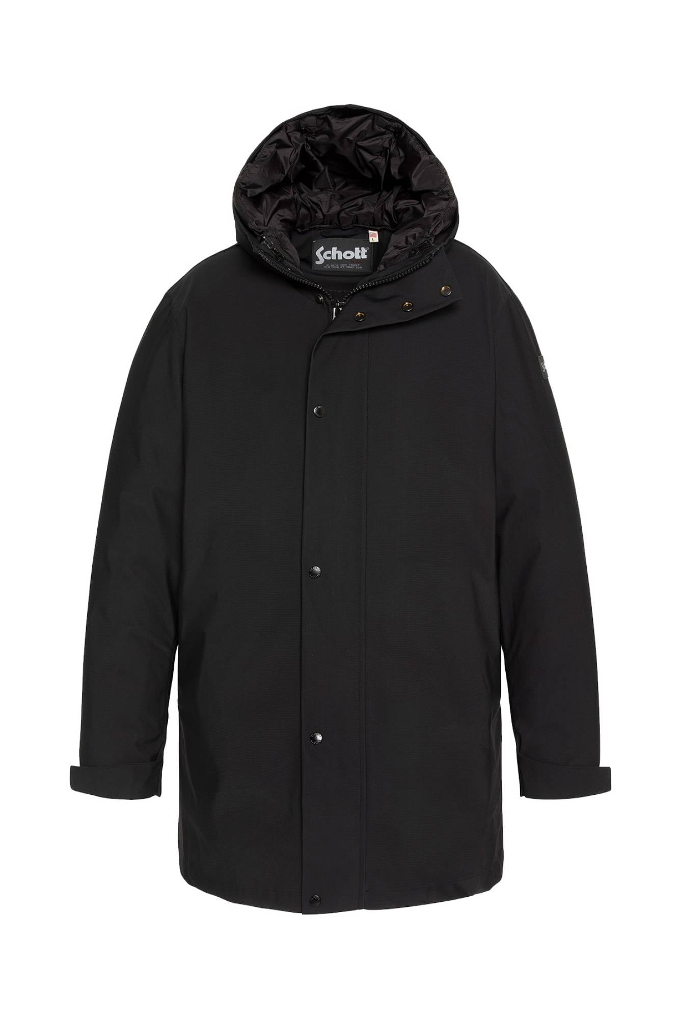 Herren Mantel Schott CANTON BLACK — Ansicht 1
