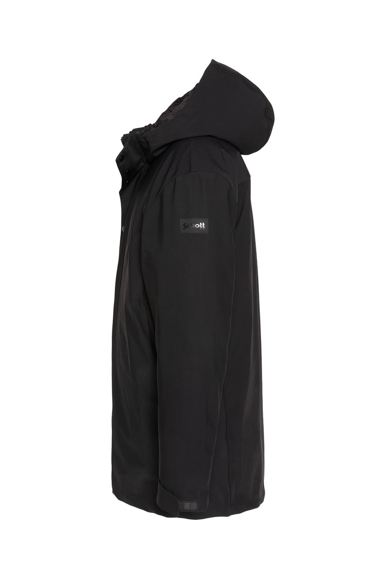 Herren Mantel Schott CANTON BLACK — Ansicht 5