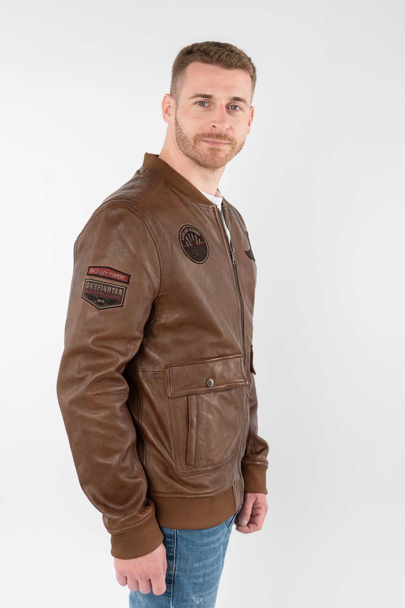  Homme Mauritius MMAirpilot COGNAC — vue 4