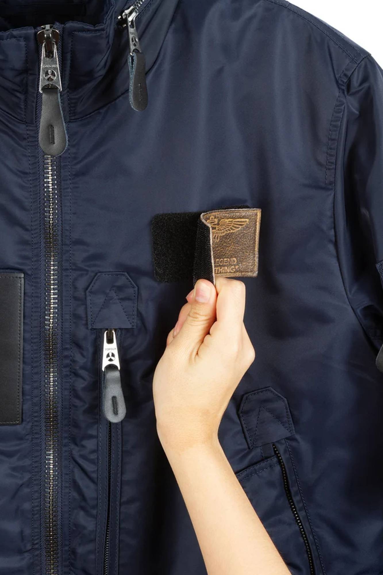 Herren Jacke Top Gun TGJ 2445 NAVY — Ansicht 6