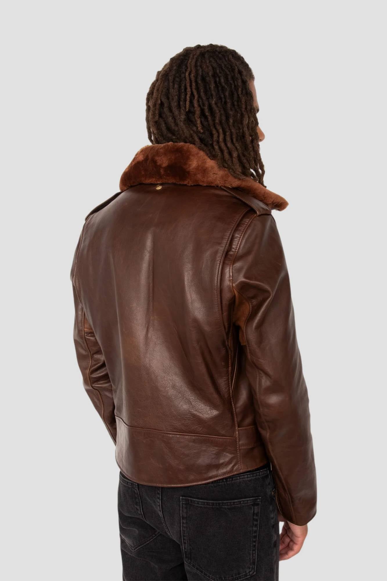  Homme Schott P656H BROWN — vue 14