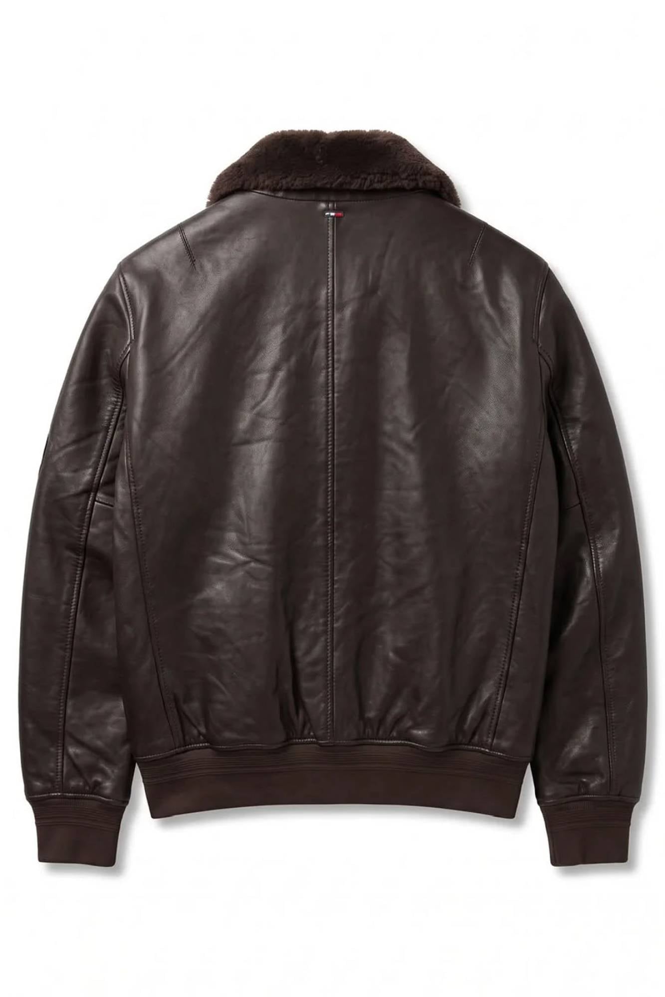  Homme Patrouille De France MA-1 ALPHA BROWN — vue 4