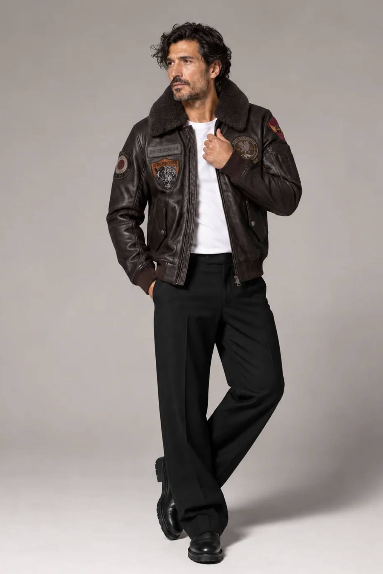 Herren - Redskins B52 ARGUS BROWN — Ansicht 1