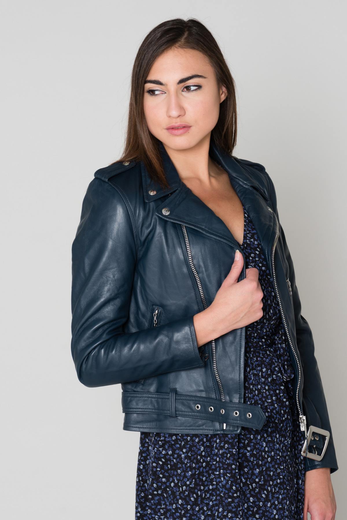 Giacche Donna Schott LCW8600 INDIGO — vista 1