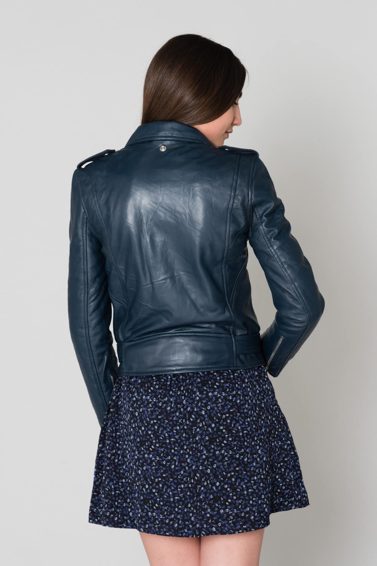 Giacche Donna Schott LCW8600 INDIGO — vista 7