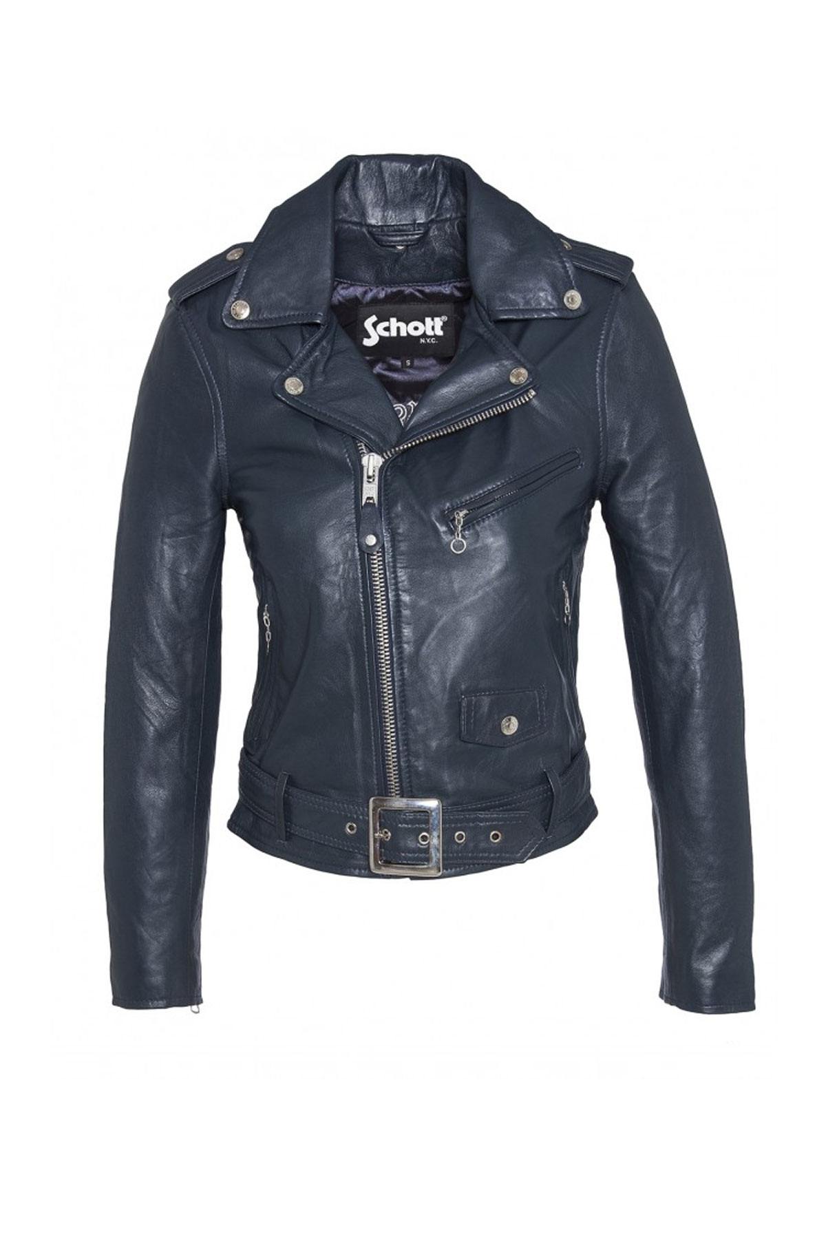 Giacche Donna Schott LCW8600 INDIGO — vista 8