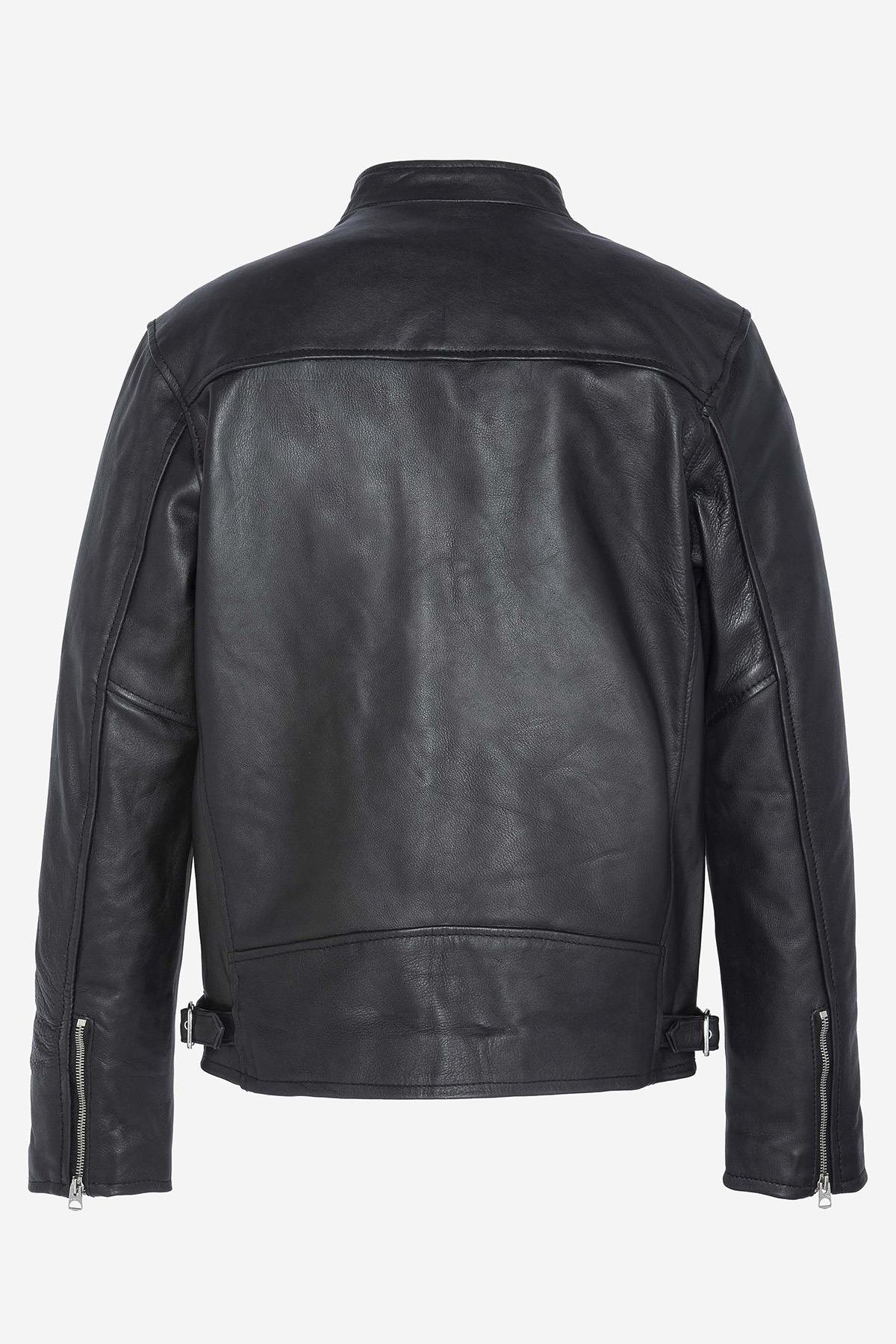 Chaqueta Hombre Schott LC940D BLACK — vista 6