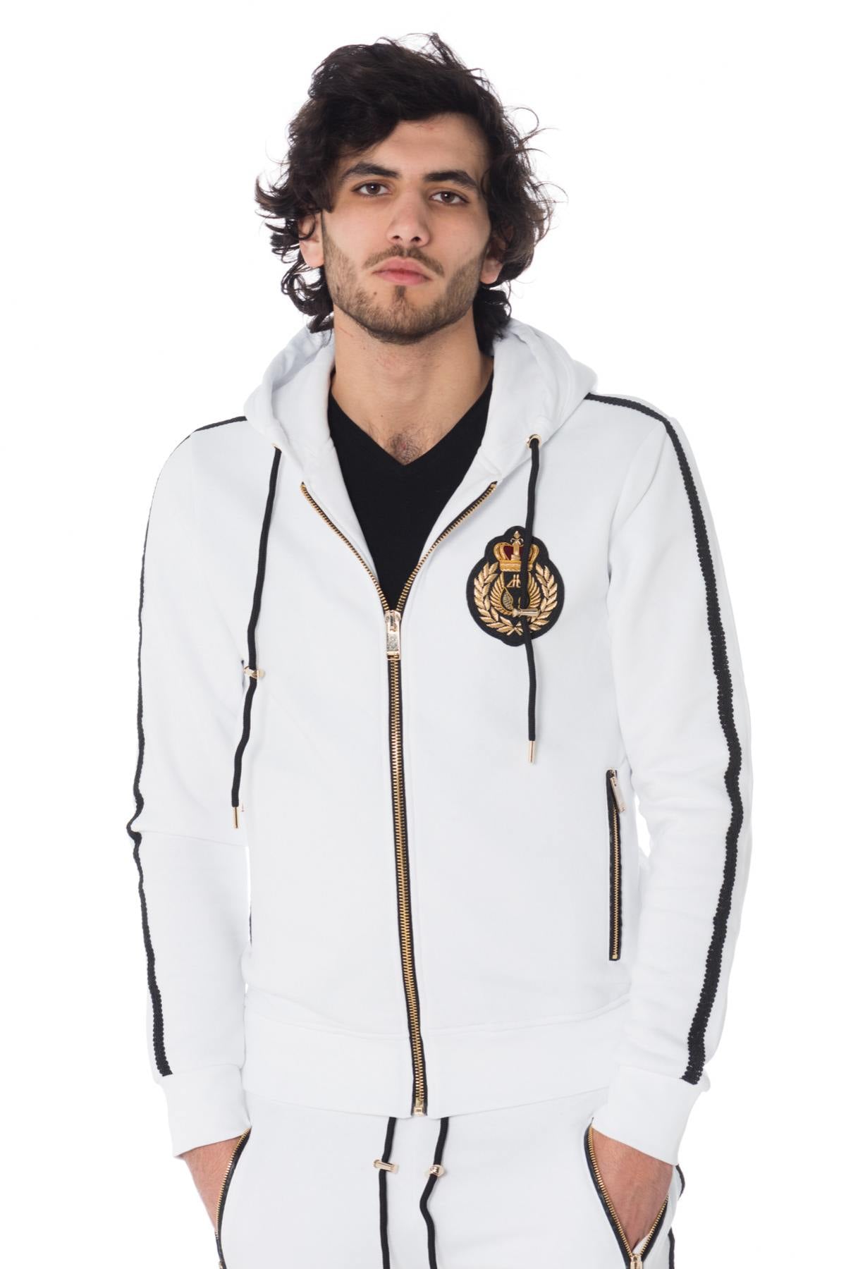 Pull/sweatshirt Homme Horspist BRAD M300 WHITE — vue 1