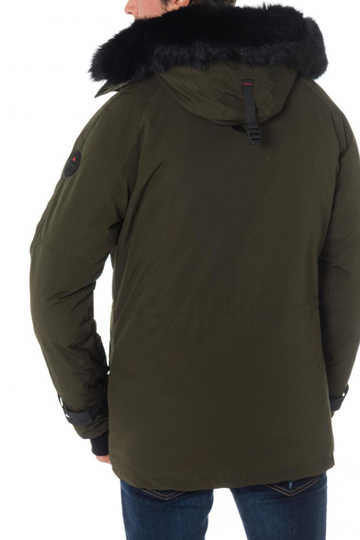 Giacche Uomo Helvetica Mountain Pioneers EXPEDITION MEN EWARM DARK EDITION KAKI — vista 4