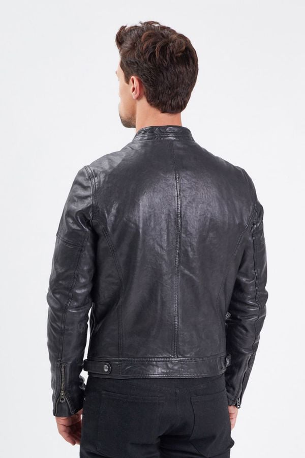 Herren Jacke Daytona COLLINS LAMB PAOLO BLACK