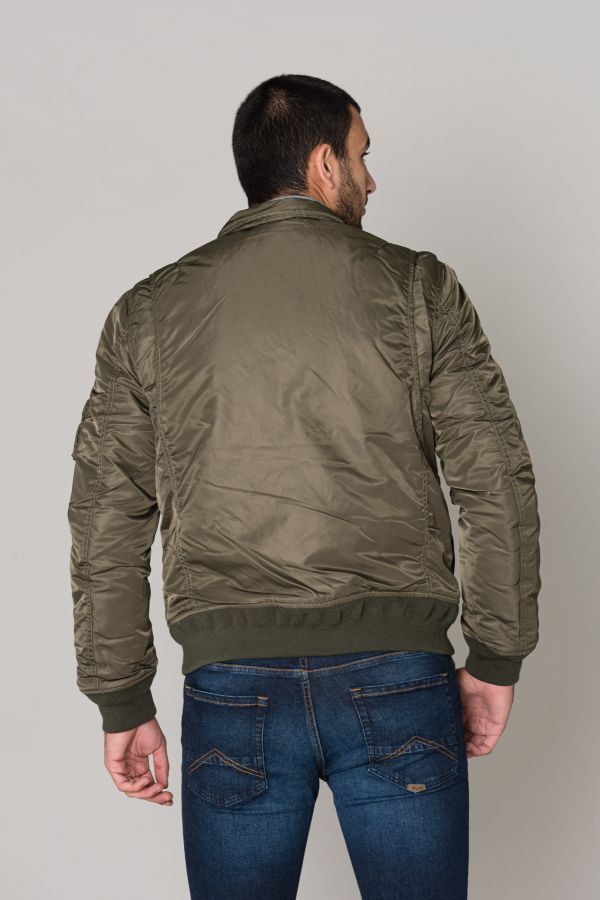 Chaqueta Hombre Schott 210100 ARMY KAKI