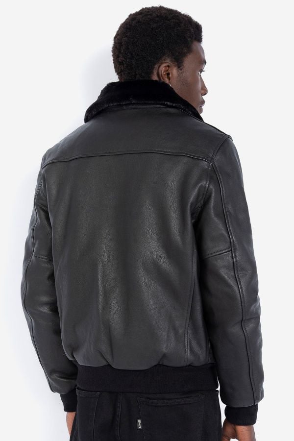 Chaqueta Hombre Schott LC5331X ANT BLACK