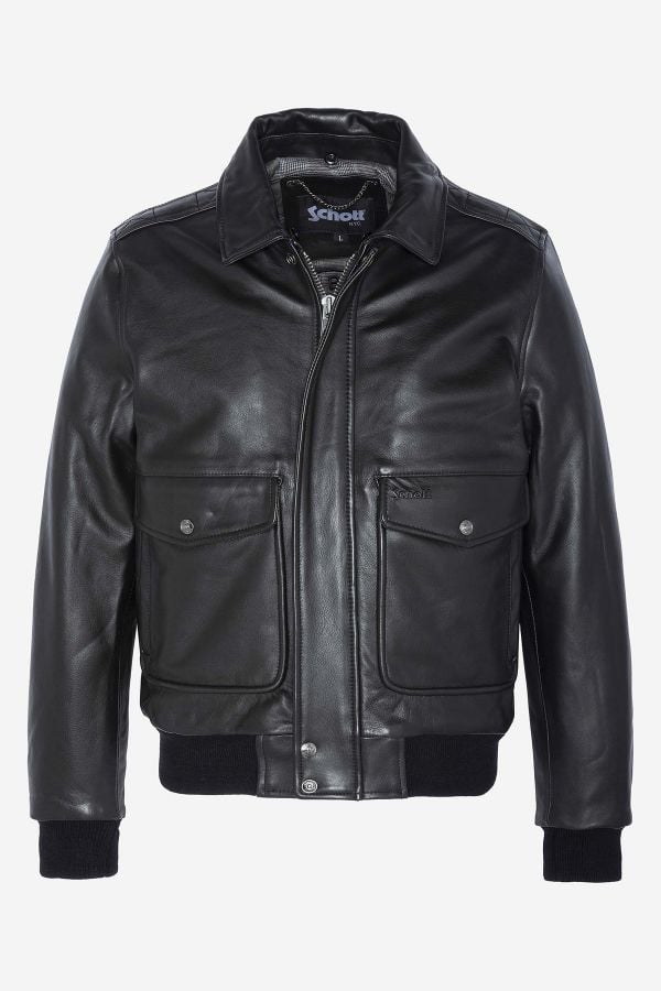 Chaqueta Hombre Schott LC5331X ANT BLACK