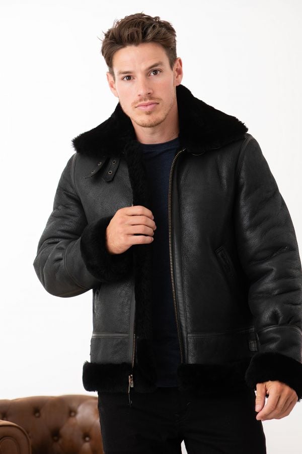 Blouson Homme Schott LC1259 BLACK