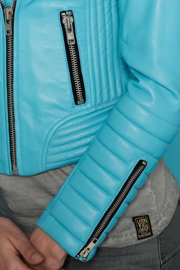 Chaqueta Mujeres Serge Pariente HIPSTER GIRLTURQUOISE EDITION LIMITEE