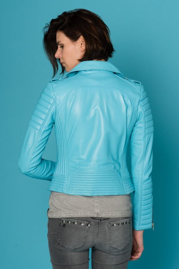 Chaqueta Mujeres Serge Pariente HIPSTER GIRLTURQUOISE EDITION LIMITEE