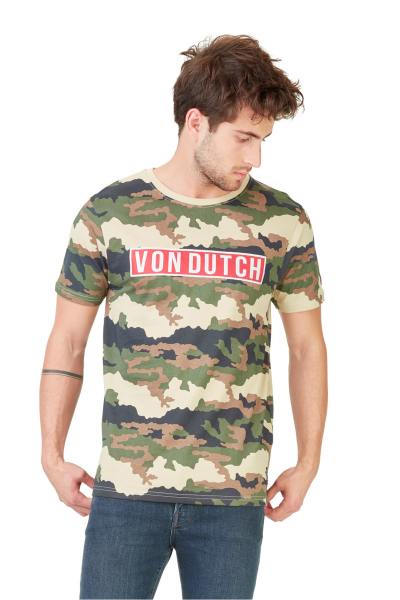 Tee shirt camouflage Von Dutch