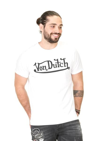 Tee shirt blanc manche courte