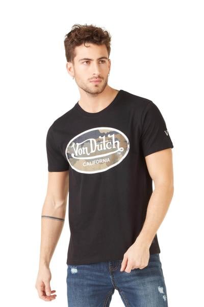 Tee shirt noir avec logo