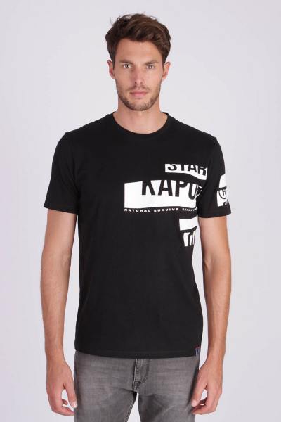 Tee-shirt sportswear noir