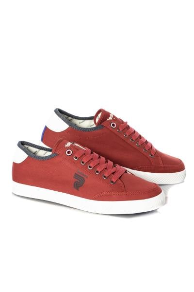  Sneakers in tela rossa