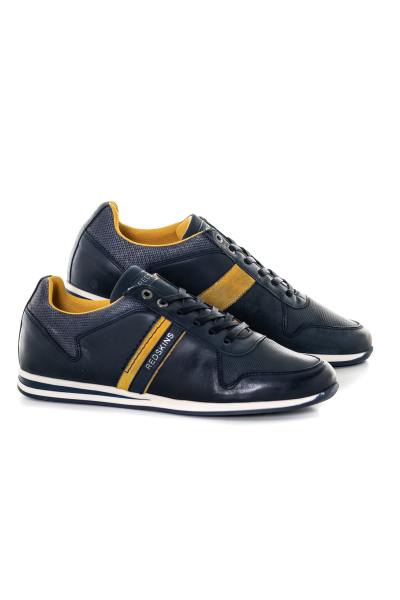 Sneakers für Männer in Marineblau und Gelb