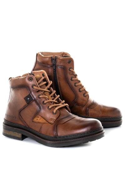 Boots/botas hombre chaussures redskins TRIOMPHE COGNAC