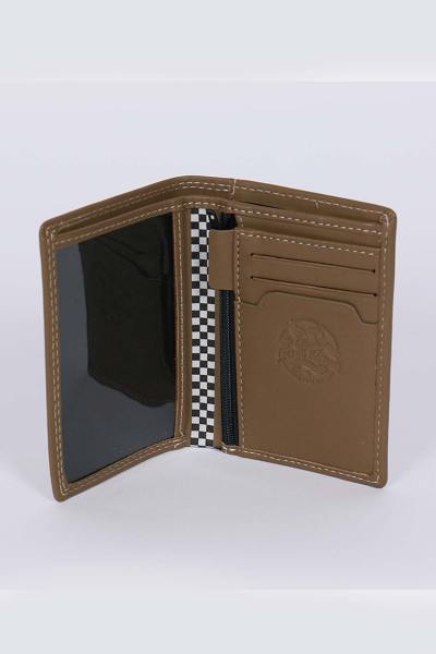 Portefeuille Homme En Cuir Véritable - Noir - Format Tripliage - Classique Et Moderne