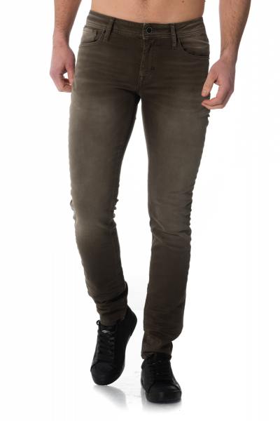 Jeans skinny da uomo di colore verde Antony Morato