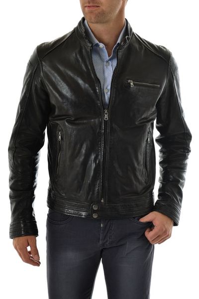 Blouson Homme Daytona Noir en cuir