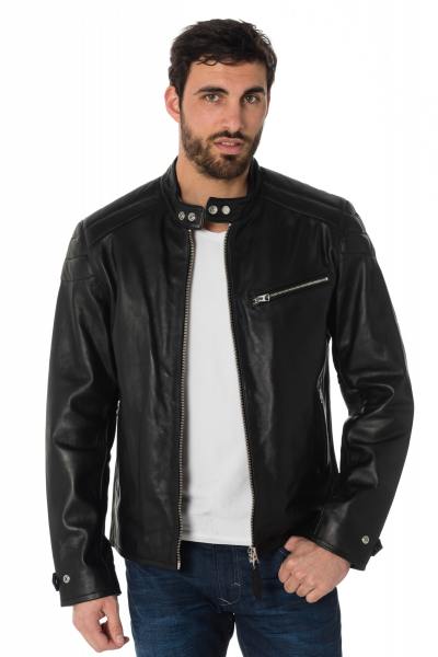 Blouson motard homme Schott