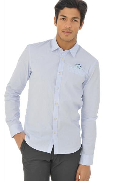 Homme Vêtements Chemises Chemises casual et boutonnées Chemise Coton Scotch & Soda pour homme en coloris Blanc 