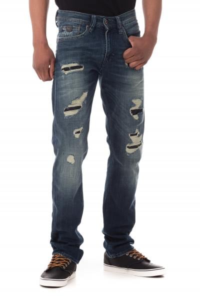 Herren-Jeans im Used- und Washed-Look Kaporal