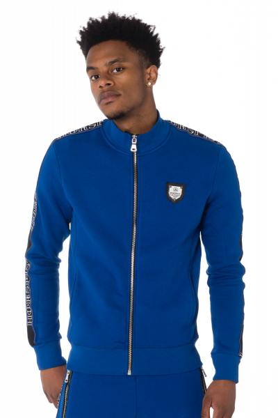 Sweat zippé Horspist bleu royal 