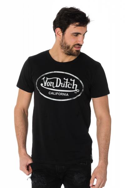 T-shirt nera Von Dutch
