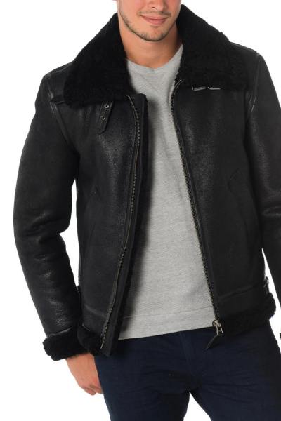 Bombardier noir homme Redskins 