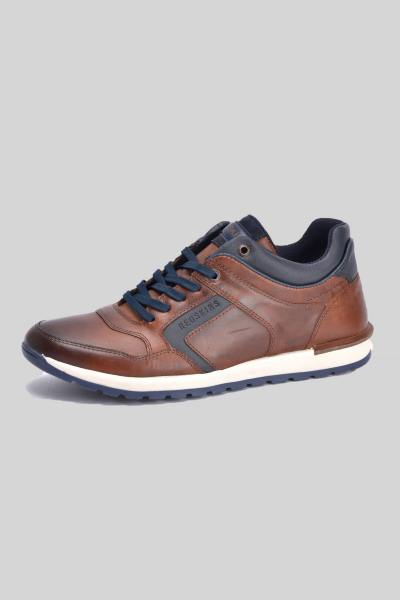 sneakers marron homme cuir