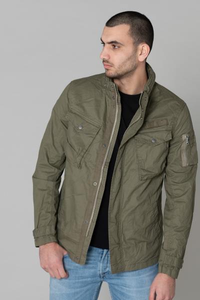 Veste militaire kaki homme