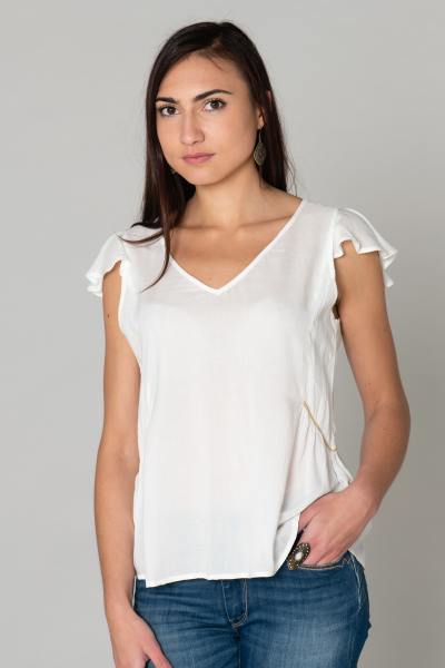 Bluse Loosefit Blanche