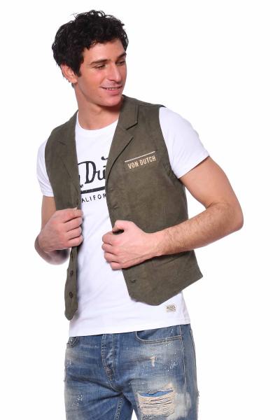 Gilet sans manche Biker Vintage