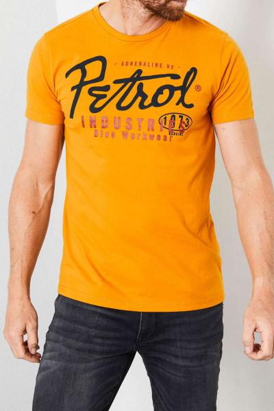 T-shirt jaune or pour homme